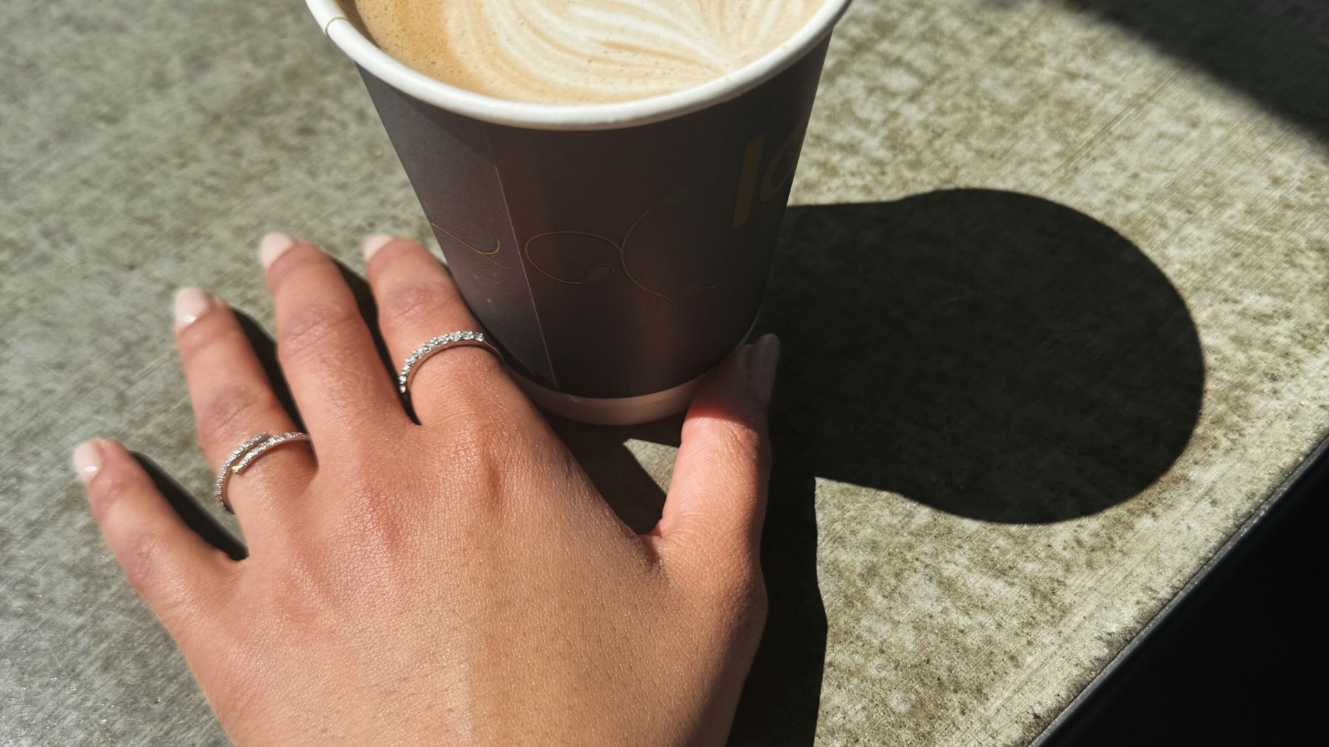 open wrap diamond ring