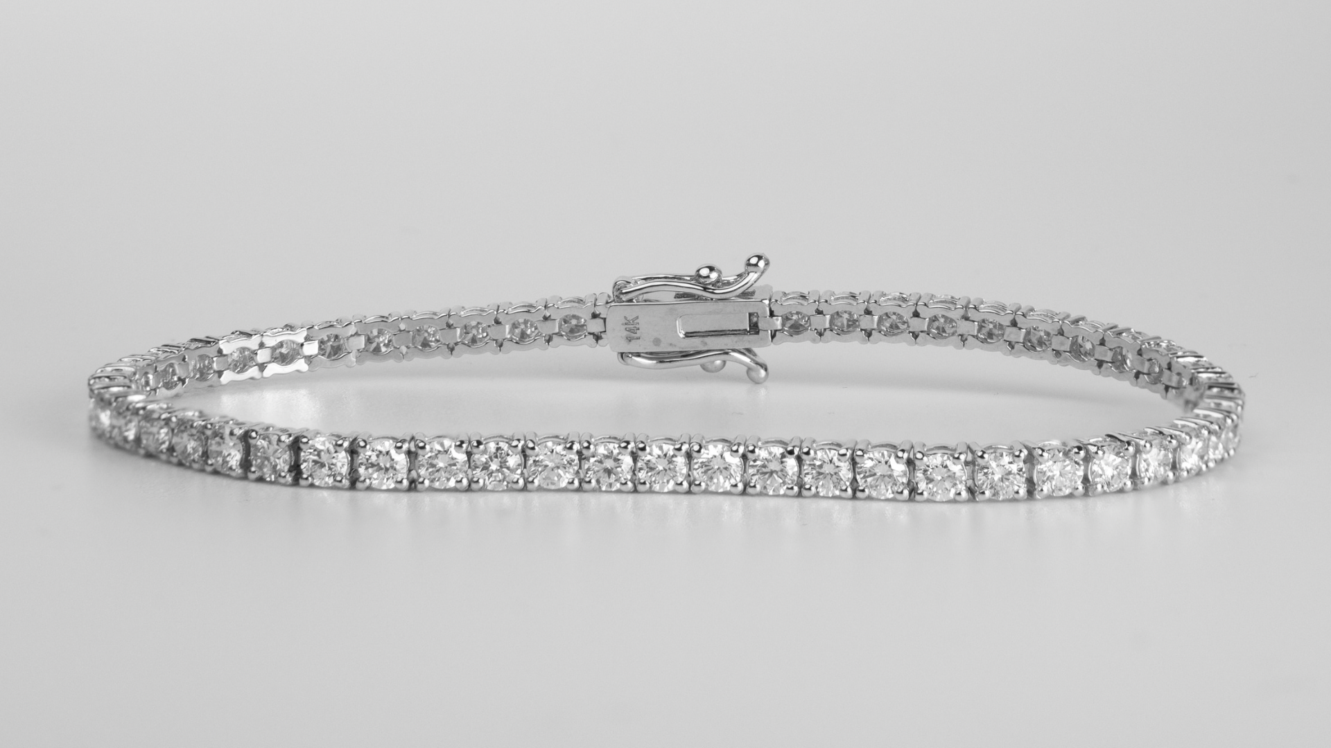 4 Prong Tennis Bracelet | Natural
