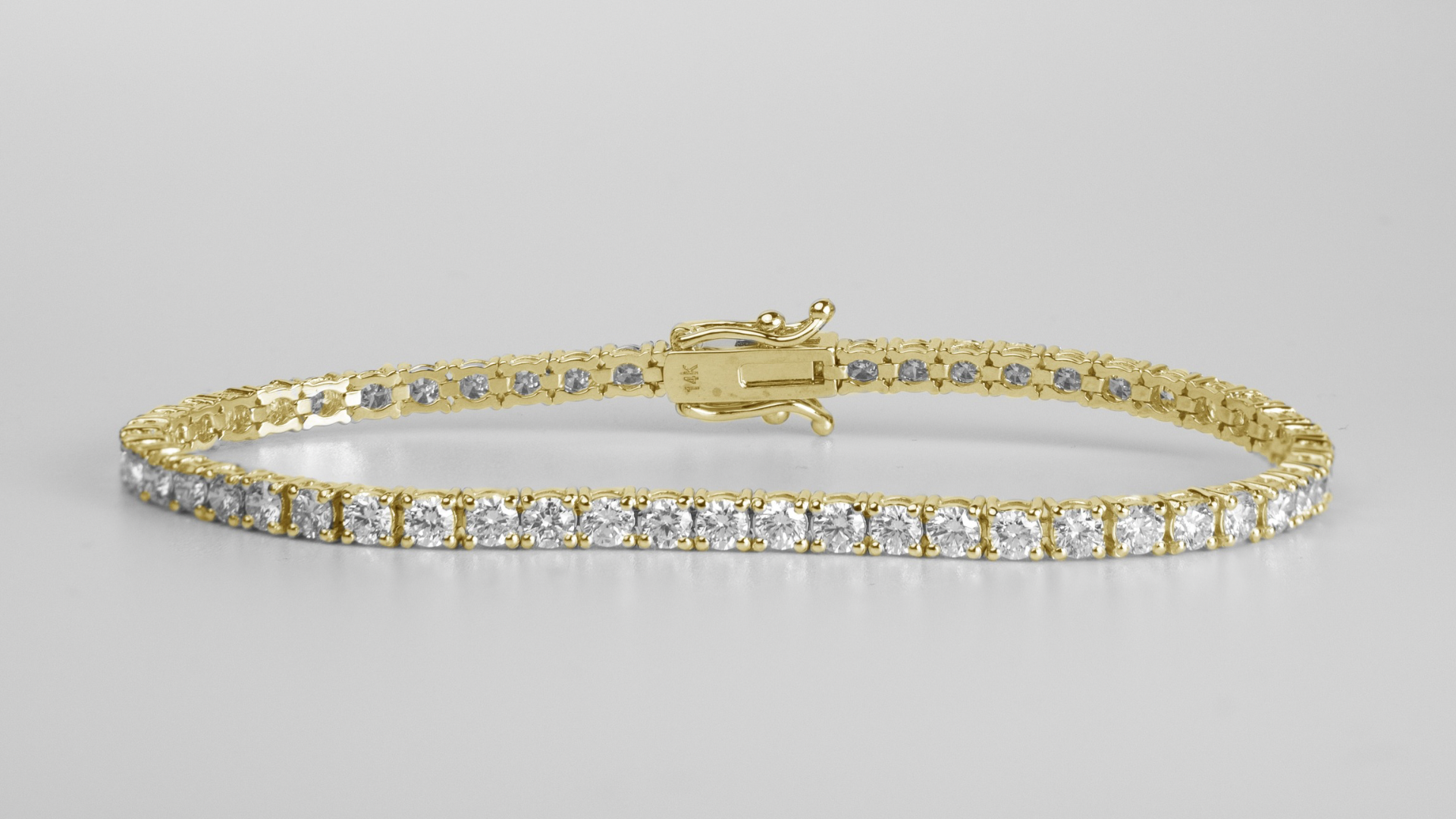 4 Prong Tennis Bracelet | Lab