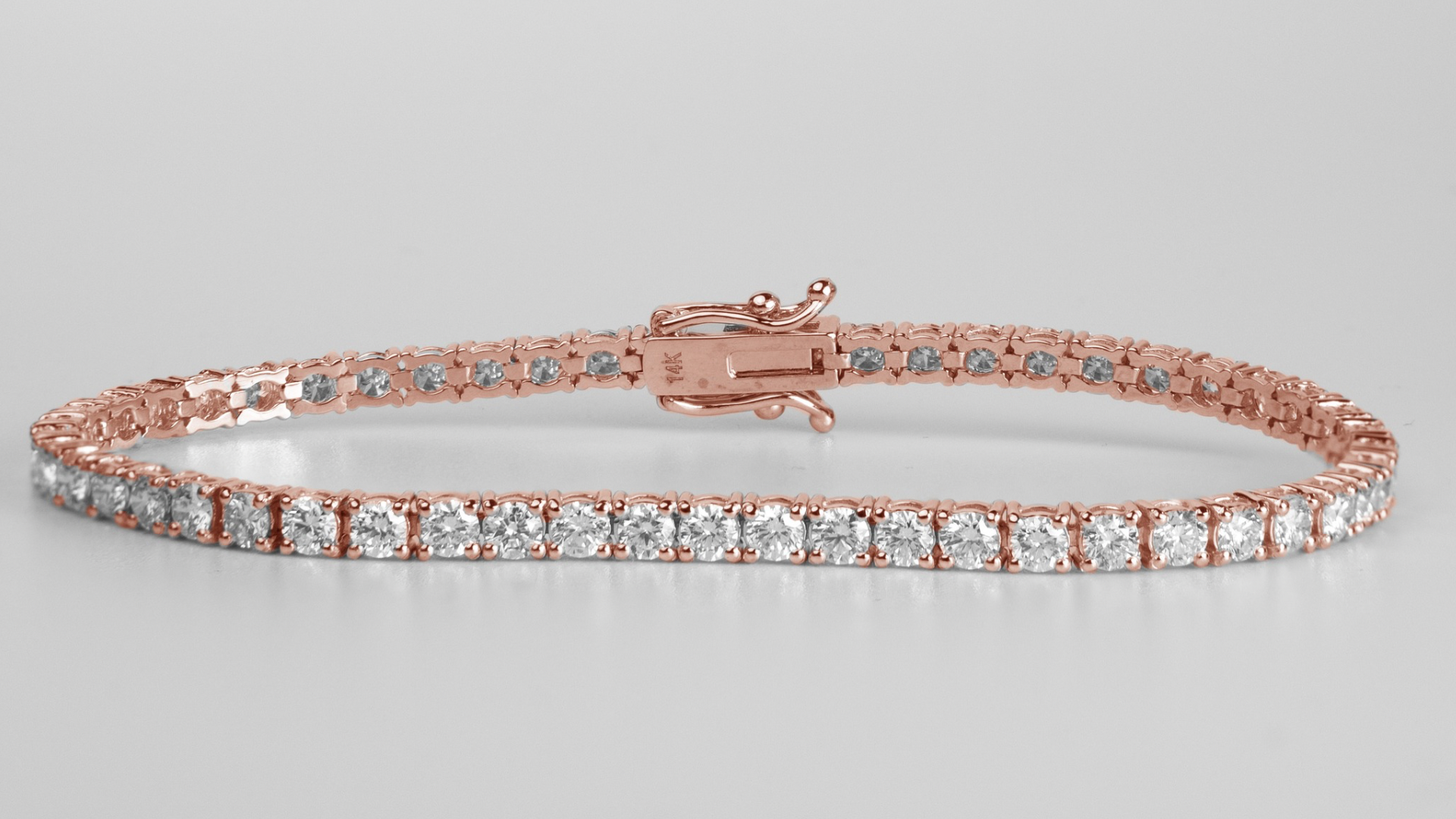 4 Prong Tennis Bracelet | Natural